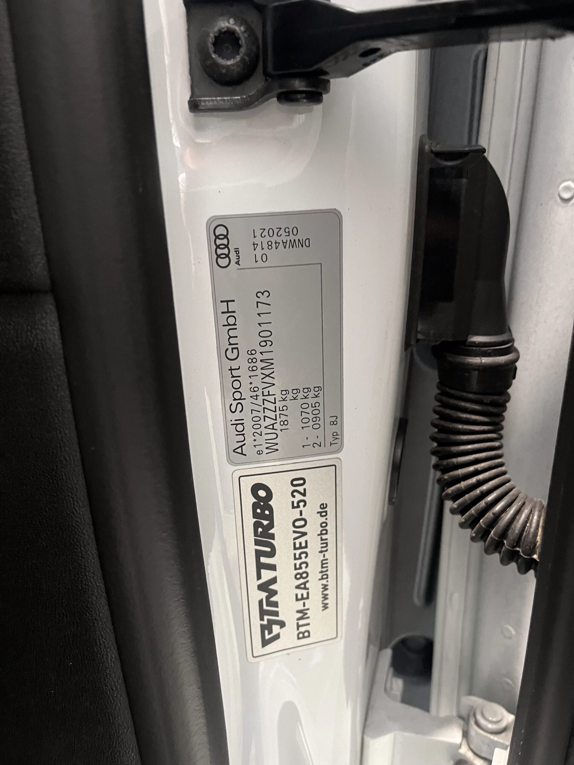 AUDI TT RS TFSI 2022